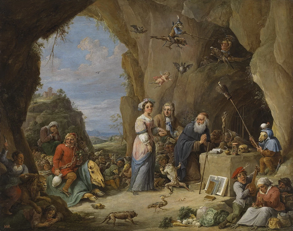 La tentazione di sant'Antonio - Prado Madrid